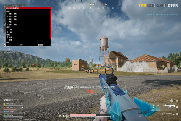 CF nv2辅助透视自瞄效果